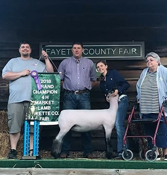 Beatty Club Lambs Winners