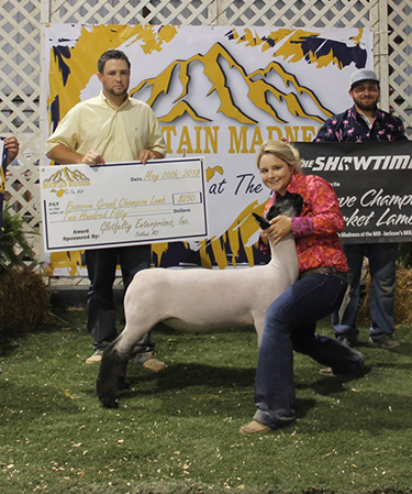 Beatty Club Lambs Winners