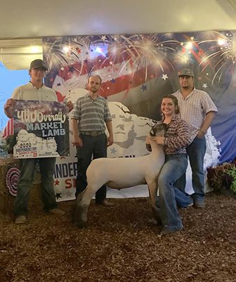 Beatty Club Lambs Winners