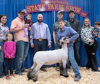 Beatty Club Lambs Winners