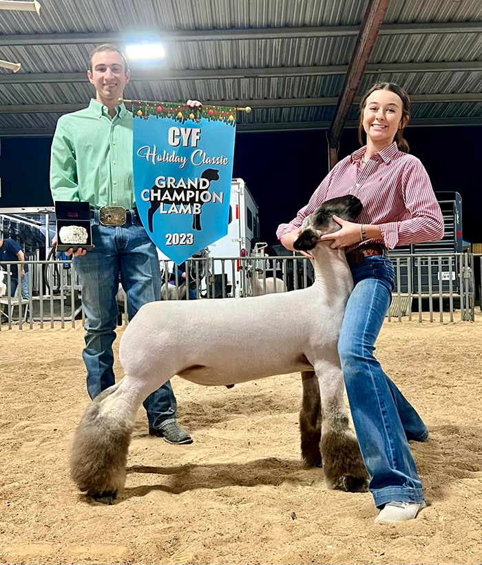 Grand Champion 2023 CYF Holiday Classic Grand Champion<br />
2023 CYF Holiday Classic